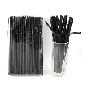 Short straws - 100% real plastic